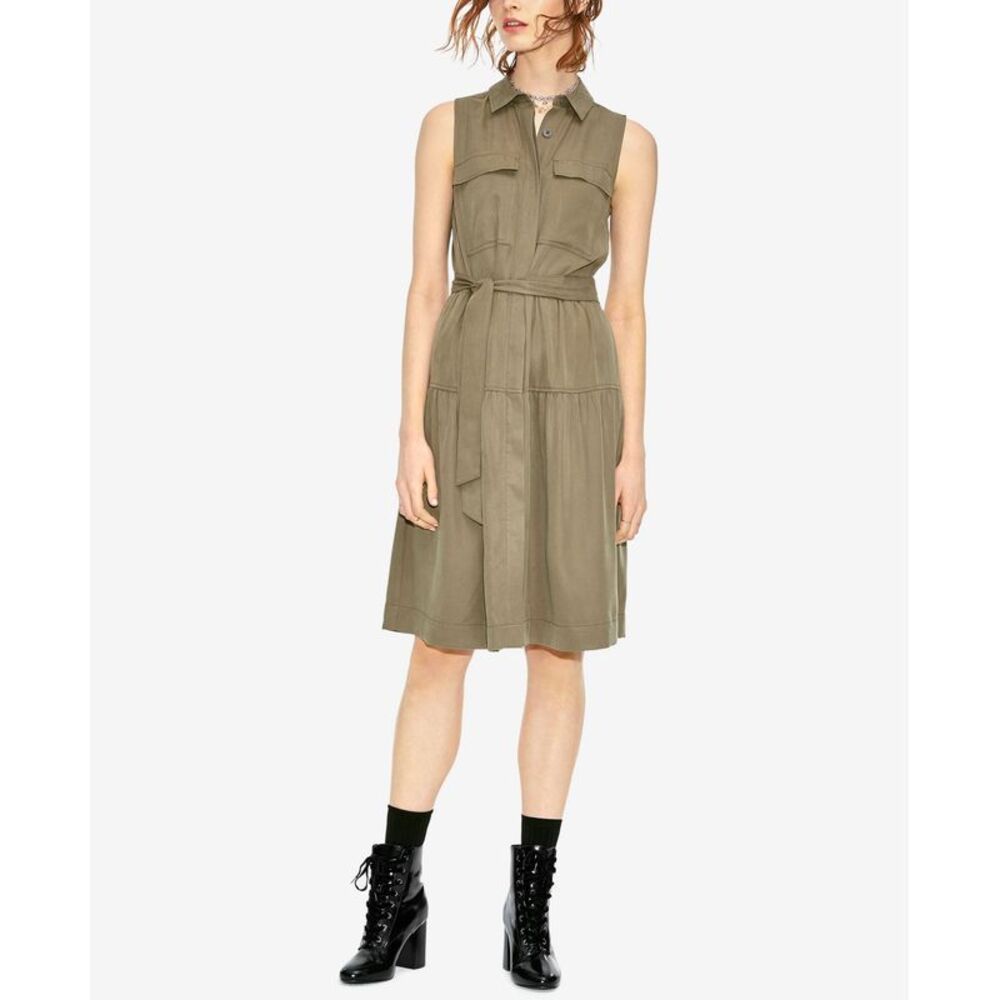 Maison Jules Utility Pocket A Line Dress